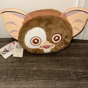 Gremlins Furry Brown Crossbody Bag